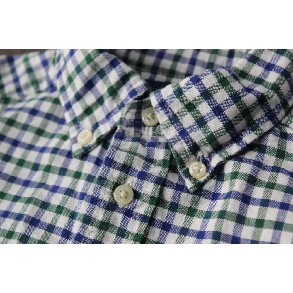 Ralph Lauren Polo Blue Label Gingham Long Sleeves Button Down Shirt Size 5